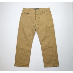 NOS Vtg 90s Marithe Francois Girbaud Mens 42x32 Baggy Relaxed Fit Jeans Beige